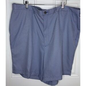 Haggar Cool‎ 18 Pro sport golf Shorts Blue & White, men 44.